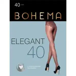 Колготи жіночі BOHEMA Elegant 40 den р.5 чорний