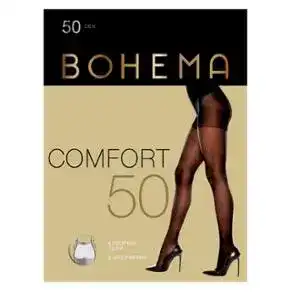 Колготи BOHEMA Comfort жіночі капучино 50 ден розмір 3