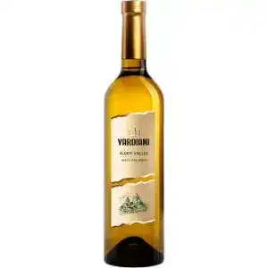 Вино Vardiani Алгетінская долина біле напівсолодке 0.75 л