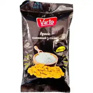 Орехи Varto Ядра арахиса соленые 180 г