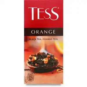 Чай TESS Orange чорний з апельсином 25х1.5 г