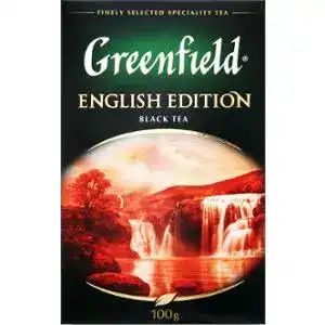 Чай Greenfield English Edition чорний 100 г