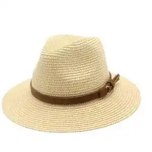 Шляпка арт.19K618 пляжна жіноча з полями