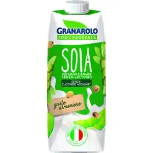 Напій рослинний Granarolo соєвий з кальцієм та вітамінами 500 мл