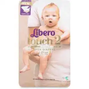 Підгузники дитячі Libero Touch 2 3-6 кг 64 шт