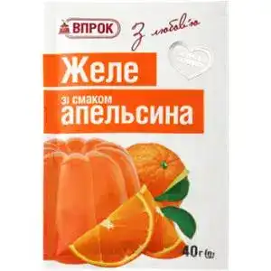 Желе Впрок зі смаком Апельсина 40 г