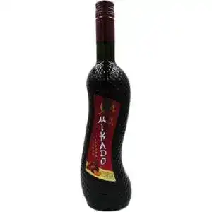 Вино Mikado Червона слива червоне напівсолодке 0.7 л