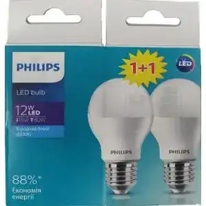 Набір світлодіодних ламп Philips 1 + 1 ESS LEDBulb 12W E27 3000K 230V A60