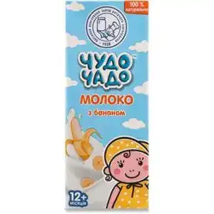 Молоко Чудо-Чадо з бананом для дітей 180г