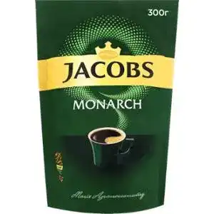 Кава натуральна розчинна сублімована Jacobs Monarch 300 г