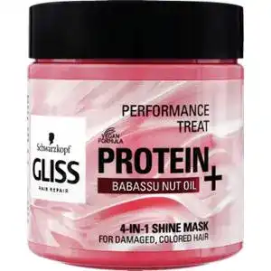 Маска для волосся Gliss Kur Performance Treat Protein+ для пошкодженого та фарбованого волосся 400 мл