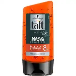 Гель для волосся Taft Maxx Power Фіксація 8 для чоловіків 150 мл
