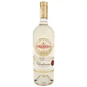 Вино Oreanda Chardonnay біле сухе 0.75 л