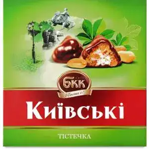 Тістечка БКК Київське з арахісом 200 г