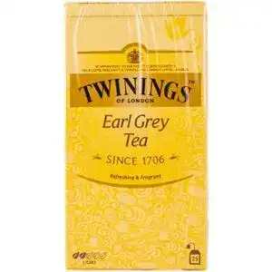 Чай Twinings Earl Grey чорний з бергамотом 25х2 г