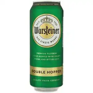 Пиво Warsteiner Double Hopped світле фільтроване 4.8% 0.5 л