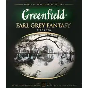 Чай Greenfield Earl Grey Fantasy чорний 50х2 г