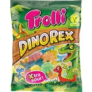 Цукерки Trolli DinoRex желейні 100 г