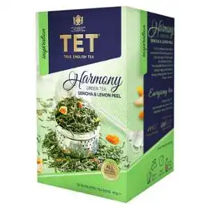 Чай Тет Harmony Inspiration зелений з лимоном 20х1.75 г