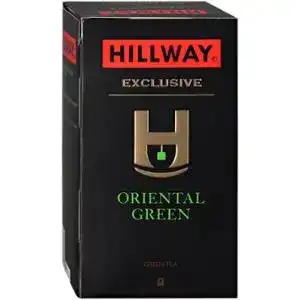 Чай Hillway Exclusive Oriental Green зелений 25х2 г