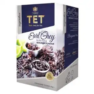Чай Тет Earl Grey чорний з бергамотом 20х2 г