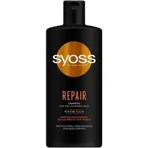 Шампунь SYOSS Repair з водоростями вакаме для сухих і пошкоджених волосся 440 мл