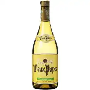 Вино Vieux Papes Blanc біле напівсолодке 0.75 л