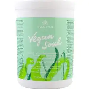 Маска для волосся Kallos Vegan Живильна з рослинним протеїном і олією авокадо 1 л