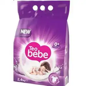Пральний порошок Teo bebe New Cotton Soft Sensitive Violet дитячий 2,4 кг