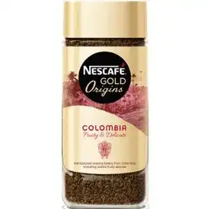 Кава розчинна сублімована Nescafe Gold Origins Colombia у банці 100 г