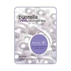 Тканинна маска Puorella Pearl Natural Mask Sheet