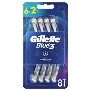 Одноразові станки для гоління чоловічі Gillette Blue 3 8 шт