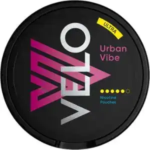 Паучи безтабачные никотиносодержащие Velo Ultra Urban Vibe 18х1 г