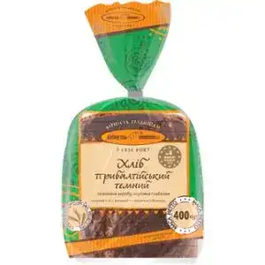 Хліб Київхліб Прибалтійський темний нарізний 400 г