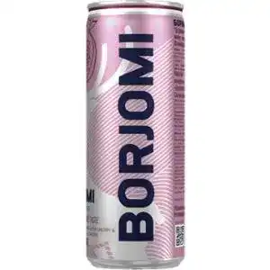 Напій Borjomi Flavored Water Вишня-Гранат сильногазований 0.33 л