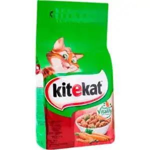 Корм для котів Kitekat з яловичиною і овочами 1.8 кг