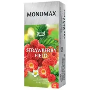 Чай Monomax Strawberry Field зелений 25х1.5 г