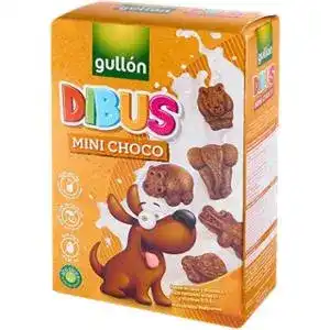 Печиво Gullon Dibus Mini Cocoa затяжне шоколадне без лактози 250 г