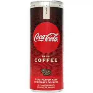 Напій Coca-Cola Zero Vanilla Plus Coffee сильногазований 0.33 л