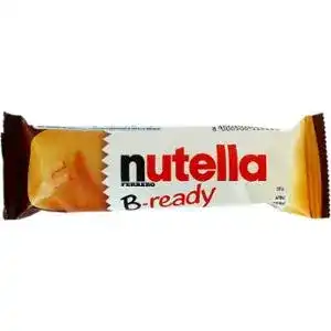 Вафли Nutella B-ready с начинкой из ореховой пасты из какао и вафельных шариков 22 г