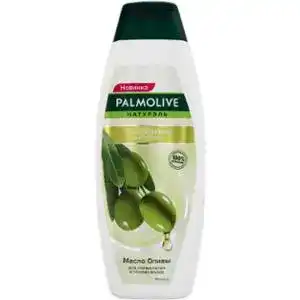 Шампунь Palmolive Натурель Зволоження з натуральним оливковою олією для нормальних і тонких волосся 380 мл