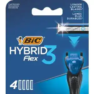 Касети змінні для гоління Bic Hybrid 3 Flex чоловічі 4 шт