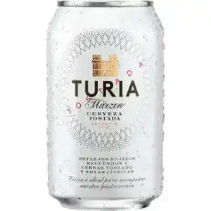 Пиво Turia напівтемне фільтроване 5.4% 0.33 л