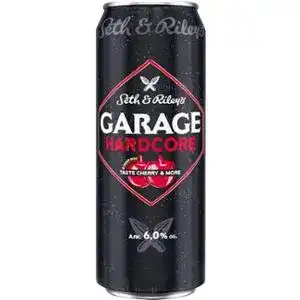 Пиво Garage Seth & Riley`s Hardcore taste Cherry & More 6% 0.5 л