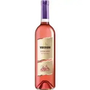 Вино Vardiani Алазанська долина рожеве напівсолодке 9-13% 0,75 л