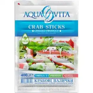 Крабовые палочки Aqua Vita охлажденные 400 г