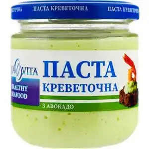 Паста Aqua Vita креветочная с авокадо 150 г