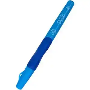 Ручка кулькова Zibi для лівші з гумовим грипом синя
