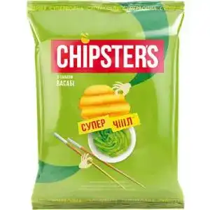 Чіпси картопляні Chipster's Васабі 110 г
