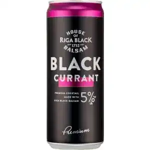 Напій слабоалкогольний Riga Black Balsam Currant Cocktail 0,33 л
